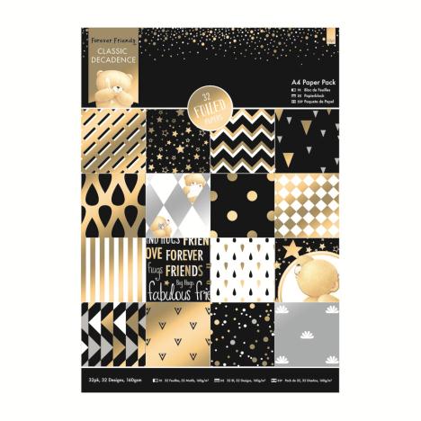 A4 Classic Decadence Forever Friends Paper Pack